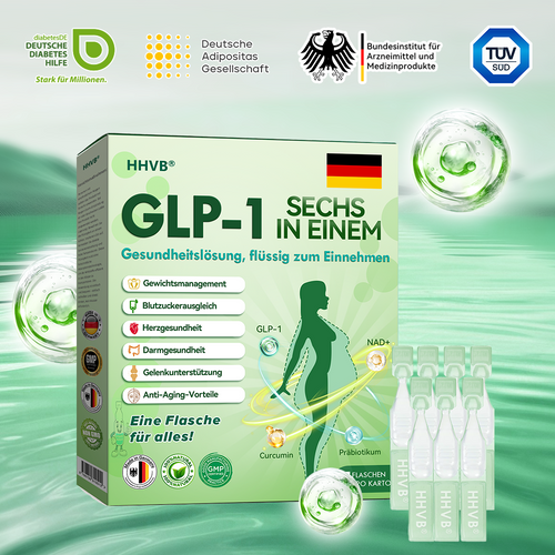 𝐇𝗛𝑉𝖡® 🎁𝐆𝗟𝑷-1 𝐒𝐄𝐂𝐇𝐒 𝐈𝐍 𝐄𝐈𝐍𝐄𝐌 𝐆𝐞𝐬𝐮𝐧𝐝𝐡𝐞𝐢𝐭𝐬𝐥ö𝐬𝐮𝐧𝐠🎁 𝐟𝐥ü𝐬𝐬𝐢𝐠 𝐳𝐮𝐦 𝐄𝐢𝐧𝐧𝐞𝐡𝐦𝐞𝐧 (Nur eine Dosis pro Tag, sichtbare Veränderungen in 7 Tagen) ✅ Für Fettleibigkeit, kardiovaskuläre Gesundheit, Diabetes, Schlafapnoe, Gelenkprobleme und mehr.