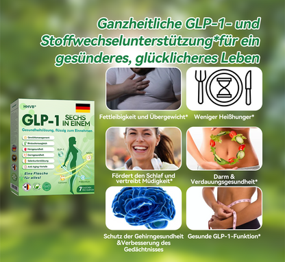 𝐇𝗛𝑉𝖡® 👩‍⚕️𝐆𝗟𝑷-1 𝐒𝐄𝐂𝐇𝐒 𝐈𝐍 𝐄𝐈𝐍𝐄𝐌 𝐆𝐞𝐬𝐮𝐧𝐝𝐡𝐞𝐢𝐭𝐬𝐥ö𝐬𝐮𝐧𝐠👩‍⚕️ 𝐟𝐥ü𝐬𝐬𝐢𝐠 𝐳𝐮𝐦 𝐄𝐢𝐧𝐧𝐞𝐡𝐦𝐞𝐧 (Nur eine Dosis pro Tag, sichtbare Veränderungen in 7 Tagen) ✅ Für Fettleibigkeit, kardiovaskuläre Gesundheit, Diabetes, Schlafapnoe, Gelenkprobleme und mehr.