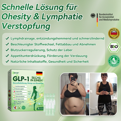 𝐇𝗛𝑉𝖡® 👩‍⚕️𝐆𝗟𝑷-1 𝐒𝐄𝐂𝐇𝐒 𝐈𝐍 𝐄𝐈𝐍𝐄𝐌 𝐆𝐞𝐬𝐮𝐧𝐝𝐡𝐞𝐢𝐭𝐬𝐥ö𝐬𝐮𝐧𝐠👩‍⚕️ 𝐟𝐥ü𝐬𝐬𝐢𝐠 𝐳𝐮𝐦 𝐄𝐢𝐧𝐧𝐞𝐡𝐦𝐞𝐧 (Nur eine Dosis pro Tag, sichtbare Veränderungen in 7 Tagen) ✅ Für Fettleibigkeit, kardiovaskuläre Gesundheit, Diabetes, Schlafapnoe, Gelenkprobleme und mehr.